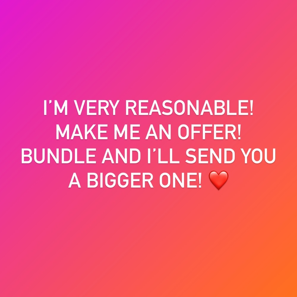 Make me an offer on anything!